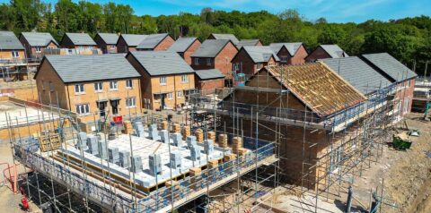Housing development in Pontypridd